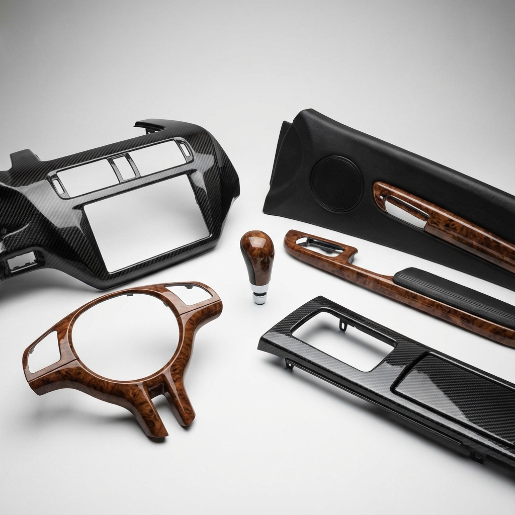 自動車・バイク部品への施工例