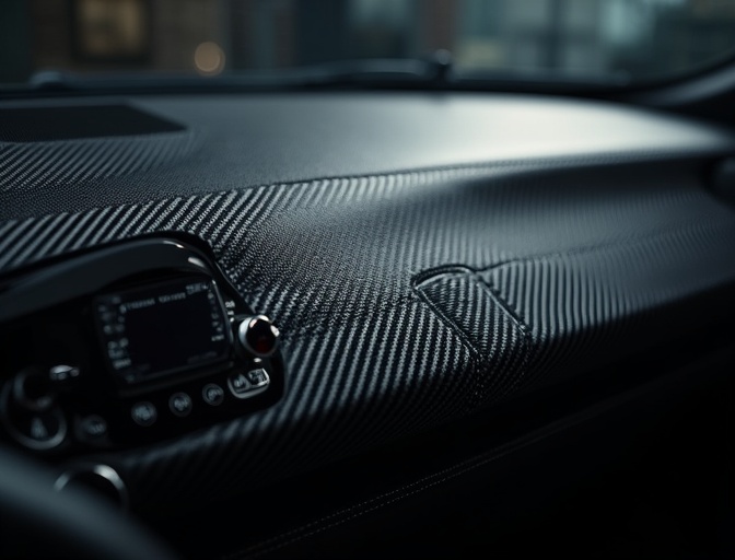 自動車内装 ダッシュボード 施工後